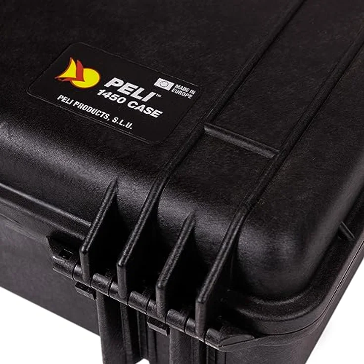 Peli Kunststoffkoffer 1450, Wasserdichter Fotokoffer mit 15 l Volumen, schwarz – Bild 7