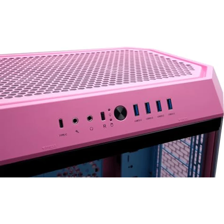Thermaltake The Tower 600 Mid Tower Chassis | Vertikales Design, Kühlungsunterstützung | Bubble Pink – Bild 5