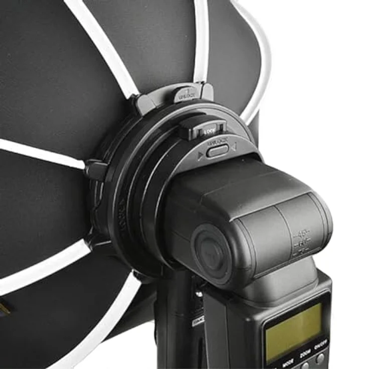 SMDV Professionelle Speedbox-Flip32G Softbox 80 cm - Schnell aufzubauen, Gleichmäßiges Licht, Tragetasche inklusive - Professionelle Fotografie – Bild 3