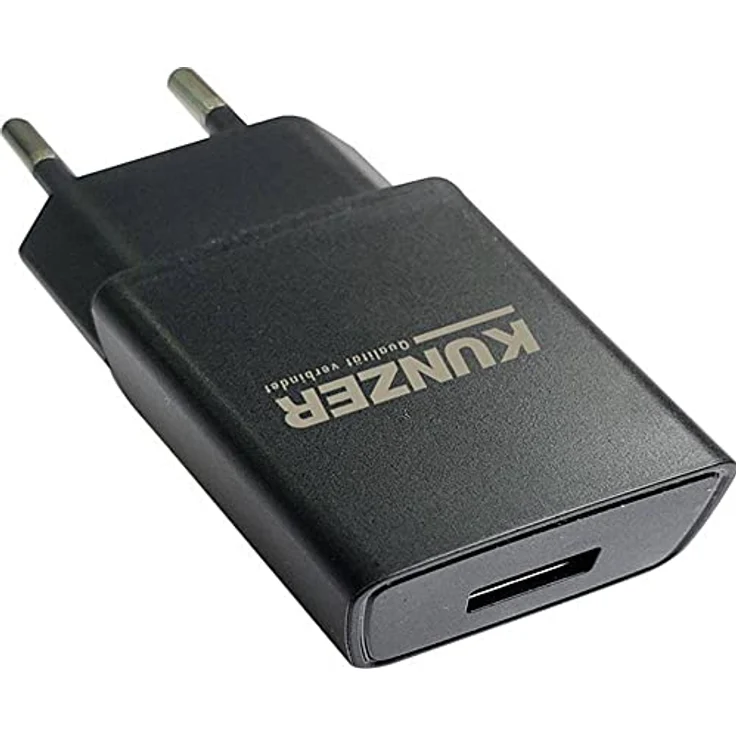 Kunzer 7USBL230 USB-Steckernetzteil 230V/2.000 mA - USB-Lader passend für Lampen, Smartphones wie iPhone, Samsung Galaxy