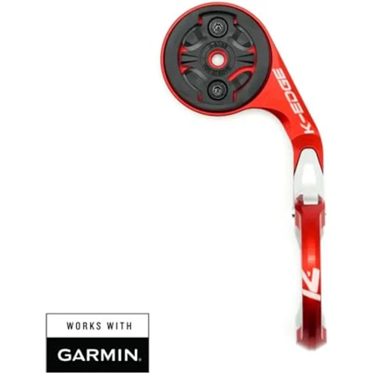 K-EDGE K13-1500R Garmin Race Mount Halterungen, Red Anodize, One Size – Bild 4