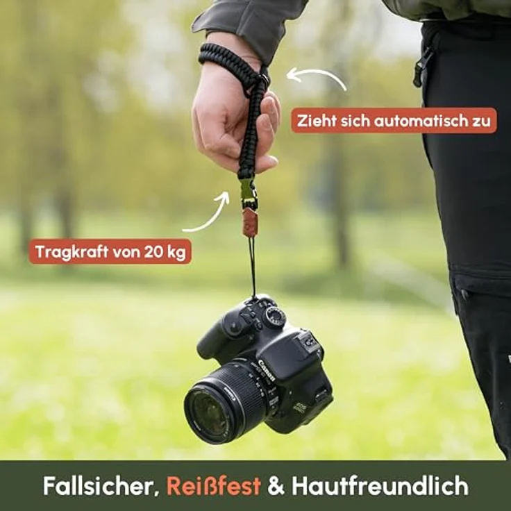C-Rope Kameragurt The Claw schwarz – Bild 4