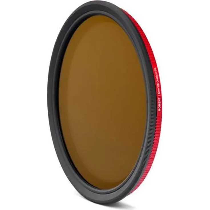 Moment CineBloom 83mm Variable ND Filter (2-5 Stop), Diffusionsfilter mit Schott B270-Kinoglas, Schwarz/Grau