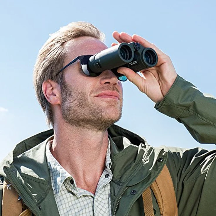 Eschenbach Optik Fernglas sektor D 8x32 compact+, wasserdicht, robust, grün – Bild 4