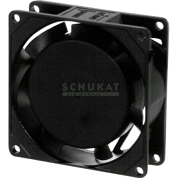 Sunon SF23080AT2082HBL, Axiallüfter 230 V/AC mit 30.57 m³/h, Baugröße 80 x 80 x 25 mm