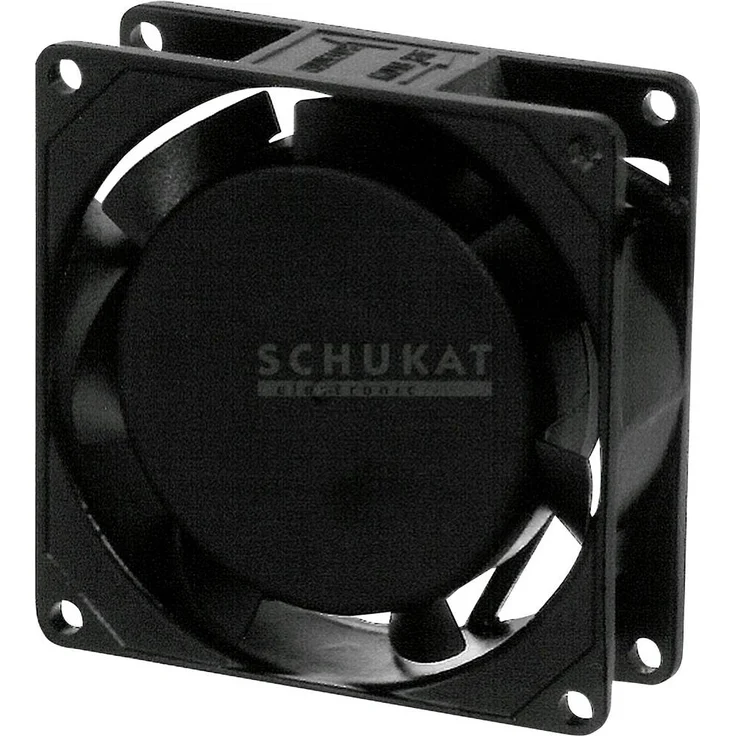 Sunon SF23080AT2082HBL, Axiallüfter 230 V/AC mit 30.57 m³/h, Baugröße 80 x 80 x 25 mm