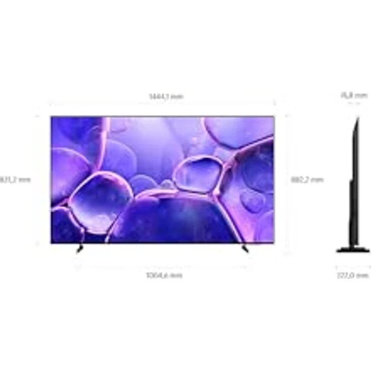 Samsung Crystal UHD 4K U80F, 65 Zoll (163 cm) LED Fernseher mit Crystal Prozessor 4K, SmartThings, Gaming Hub und AI Upscaling – Bild 4