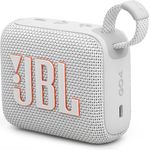 JBL Go 4 in Grau – Tragbare Bluetooth-Lautsprecher-Box Pro Sound, tiefem Bass und Playtime-Boost-Funktion – Wasserfest und staubfest – 7 h Laufzeit