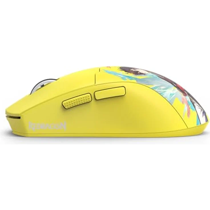 Redragon M918-AKB-PRO K1NG PRO MAX, Kabelgebundene Gaming-Maus mit 26.000 DPI, ergonomischem Design und Anime-inspiriertem Muster, Mehrfarbig – Bild 7