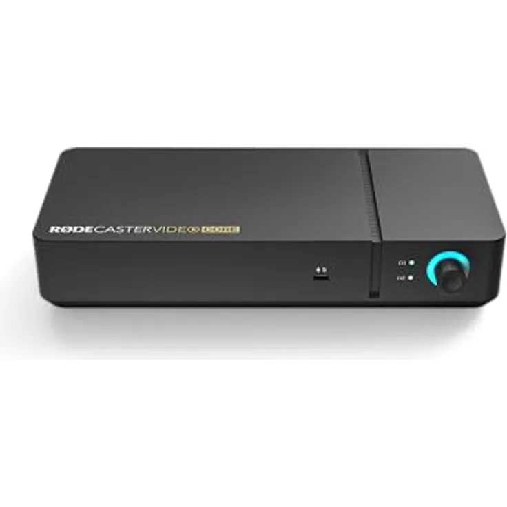 Rode Rodecaster Video Core Konsole für Audio-Video-Produktion, All-in-One-System mit Octa-Core-CPU, 3x Full-HD HDMI-Eingängen und Neutrik-Kombibuchsen