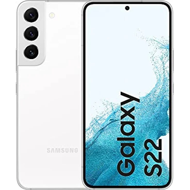 Samsung Galaxy S22 SM-S901B 15.5 cm (6.1) Dual SIM Android 12 5G USB Type-C 8 GB 128 GB 3700 mAh White – Bild 1