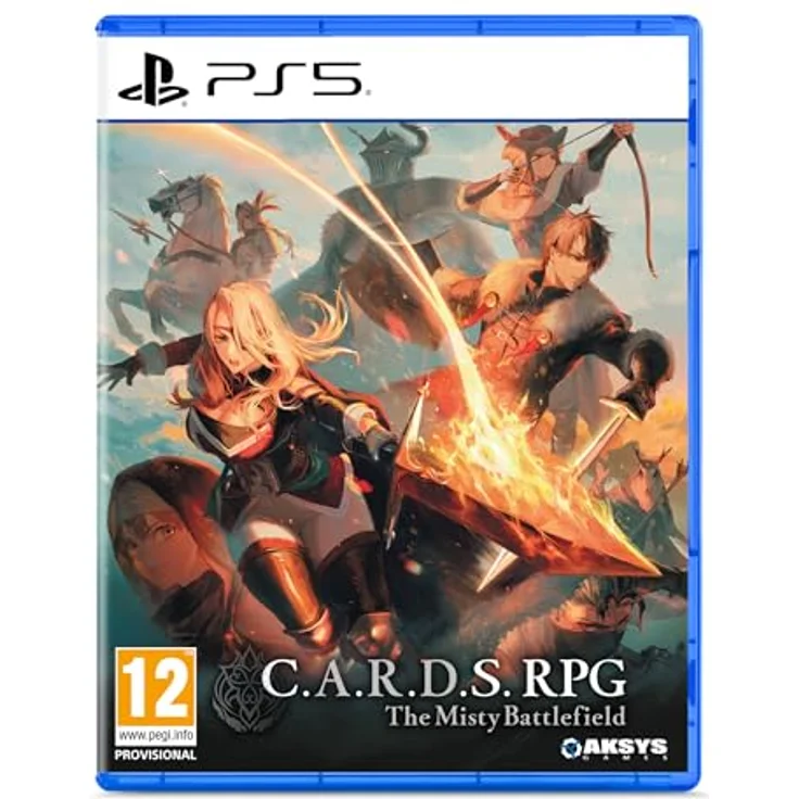 Reef Entertainment C.A.R.D.S. RPG: The Misty Battlefield -Total Warfare Edition- für PS5, Roguelike-Deckbuilding und SRPG-Kampfmechanik – Bild 1