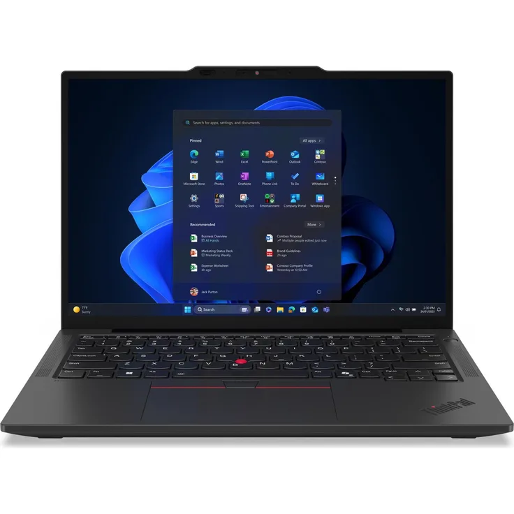 Lenovo ThinkPad X13 Gen 6, 13.30" Notebook mit Intel Core Ultra 7 255U, 32 GB RAM, 1 TB SSD, WUXGA-Display, schwarz