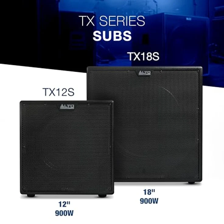 ALTO TX12S, 900W 12-Zoll Aktiv Subwoofer mit DSP-Optimierung, 2-Zoll Schwingspule, überragendem Bass und einfachem Aufbau – Bild 4