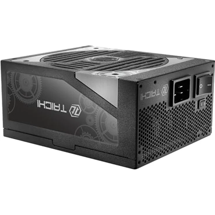 ASRock Netzteil TC-1650T, 1650W, 80 Plus Titan, modular, PCI-E 5.1 x2, PCI-E 6+2 Pin x8, SATA x12, silber – Bild 5