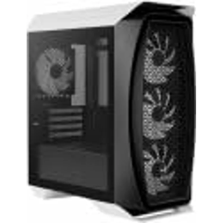 Aerocool AEROONEMINIFROST PC-Gehäuse Micro ATX, 4 Lüfter, 2 Panele, weiß – Bild 4