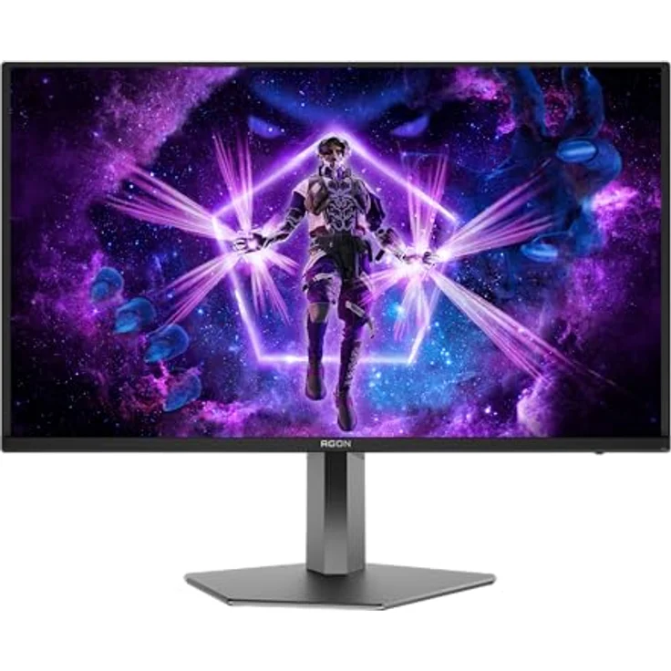 AOC Agon Pro 326UD - 32 Zoll UHD OLED Gaming Monitor, 165 Hz, HDR400, FreeSync Prem. Pro, G-Sync comp. schwarz grau – Bild 2