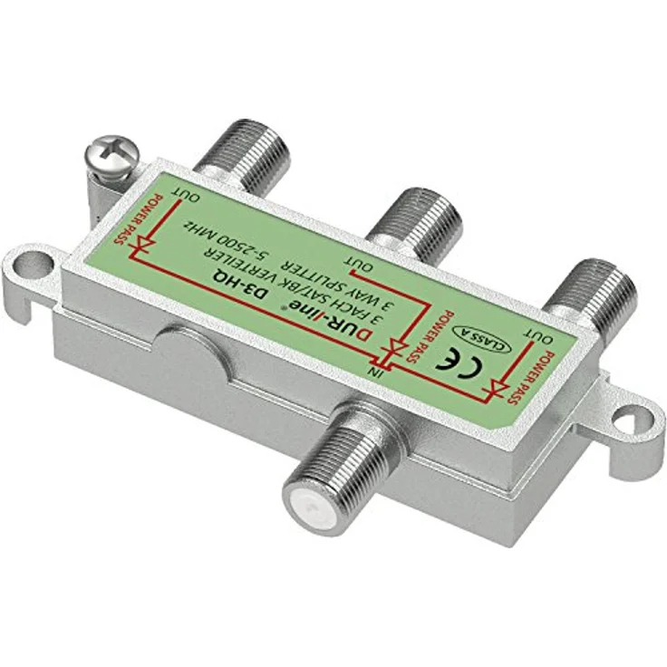 DUR-line 3-fach Verteiler HQ Unicable tauglich – Bild 2