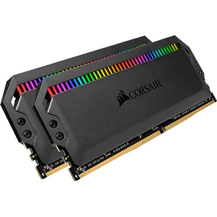 Corsair Dominator Platinum RGB 16GB (2x8GB) DDR4 3200MHz C16 Enthusiast RGB LED-Beleuchtung Arbeitsspeicher, schwarz - Preisvergleich – Bild 2
