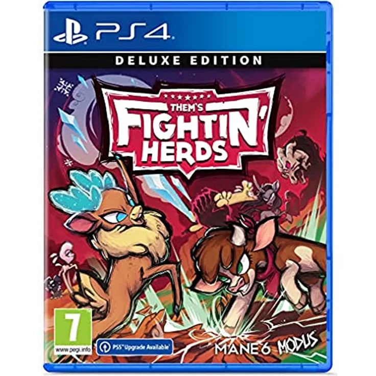 Modus Them's Fightin' Herds (Deluxe Edition) PS4-Games, mit umfangreichem Spielinhalt