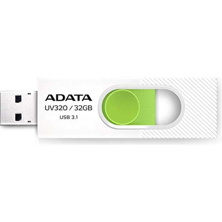 ADATA USB 3.1 Stick UV320 32GB White-Green – Bild 2