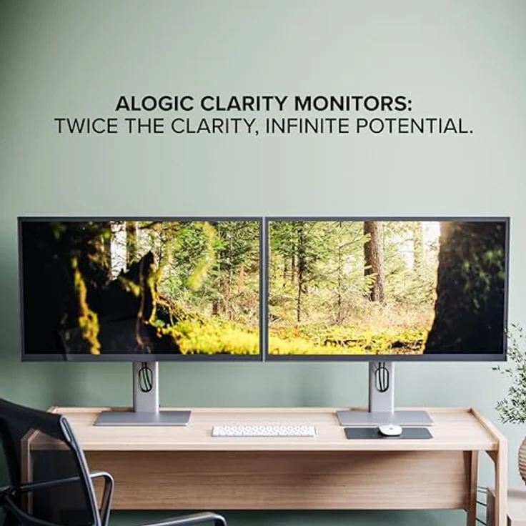 ALOGIC Clarity 27 UHD 4K Monitor mit 90W PD, Office-Monitor 27F34KCPD – Bild 4