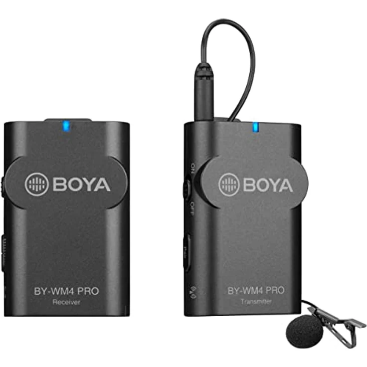 Boya BY-WM4 Pro-K1 Duo Lavalier Mikrofon Kabellos – Bild 2