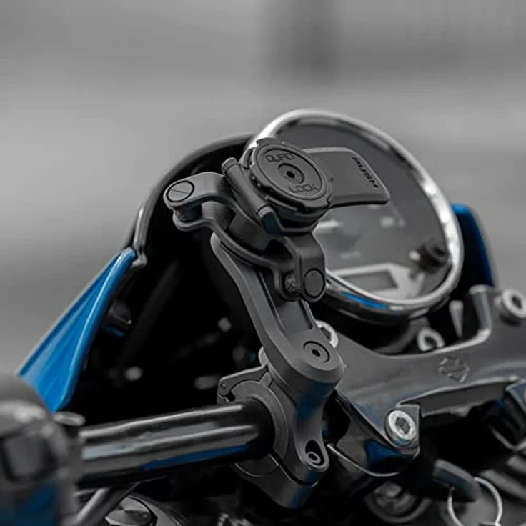 Quad Lock Motorcycle Mount Pro, Smartphone Halterung für Motorräder, Schwarz, inklusive Verlängerungsstück für optimale Sichtbarkeit – Bild 3
