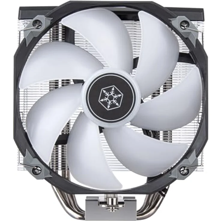 Silverstone SST-ARV140-ARGB CPU Cooler mit 6x4 Heatpipes, 140 mm, für Intel und AMD, Schwarz – Bild 2