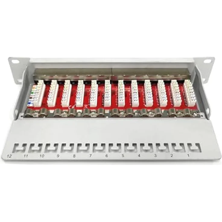 Digitus DN-91612S-EA-G 12 Port Netzwerk-Patchpanel – Bild 4