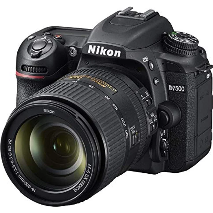 Nikon D7500 Digital SLR im DX Format mit Nikon AF-S DX 18-300mm 1:3,5-6,3G ED VR (20,9 MP, EXPEED 5-Prozessor, AF-System mit 51 Messfeldern, ISO 100-51.200, 4K UHD Video incl. Zeitraffer Video) – Bild 2