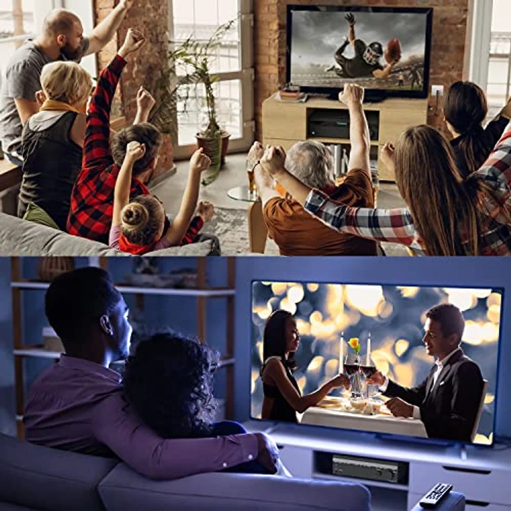 KabelDirekt – 4K Antennenkabel, Koaxialkabel, TV Kabel – Fernsehkabel mit bruchfestem Metallstecker für digitales & analoges Fernsehen – 20 m lang (Antennenstecker auf Buchse für DVB-C, DVB-T, DVB-S) – Bild 4