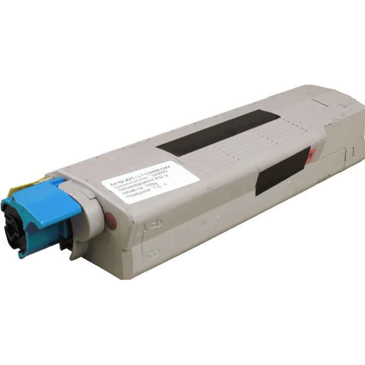 Ampertec, kompatibler Toner ersetzt Oki 43324422, magenta (M), hohe Druckkapazität für 5.500 A4-Seiten