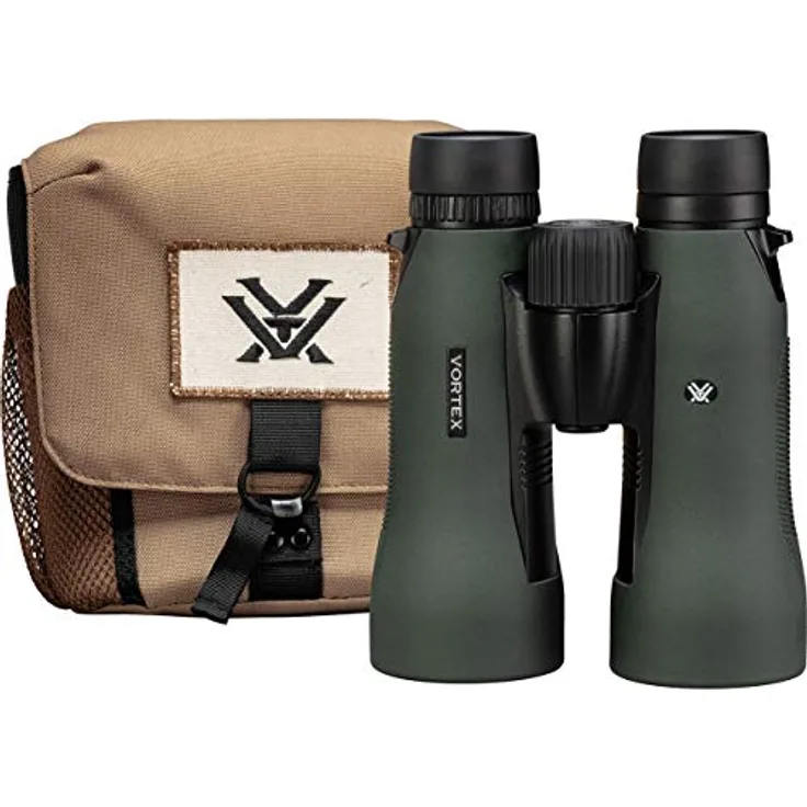 Vortex Diamondback HD Fernglas 15x56 Grün, mehrfach vergütete Linsen, Armortek Beschichtung, Stativadapter enthalten