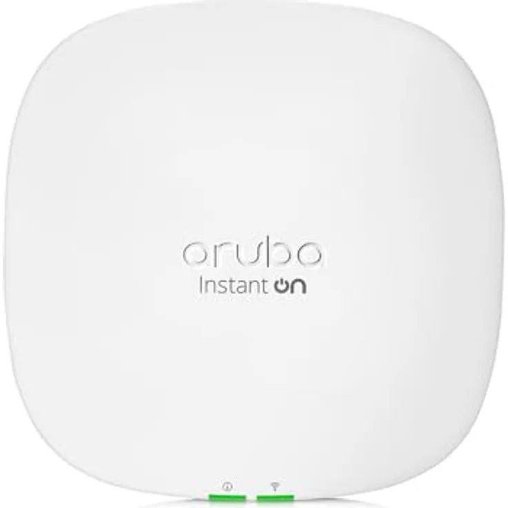 Aruba Instant On AP25 802.11ax 4x4 Wi-Fi 6 Access Point | RW Rest-of-World Model | Power Source with EU Cord Included (R9B33A)