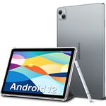 DOOGEE T10 Tablet 10 Zoll Android 12,15 GB RAM+128GB ROM 8300mAh Akku Octa-Core Tablet Pc mit 13MP Kamera 1920 * 1200 FHD+ Bildschirm, 4G LTE & 5G WiFi,Widevine L1-Unterstützung(Grau)