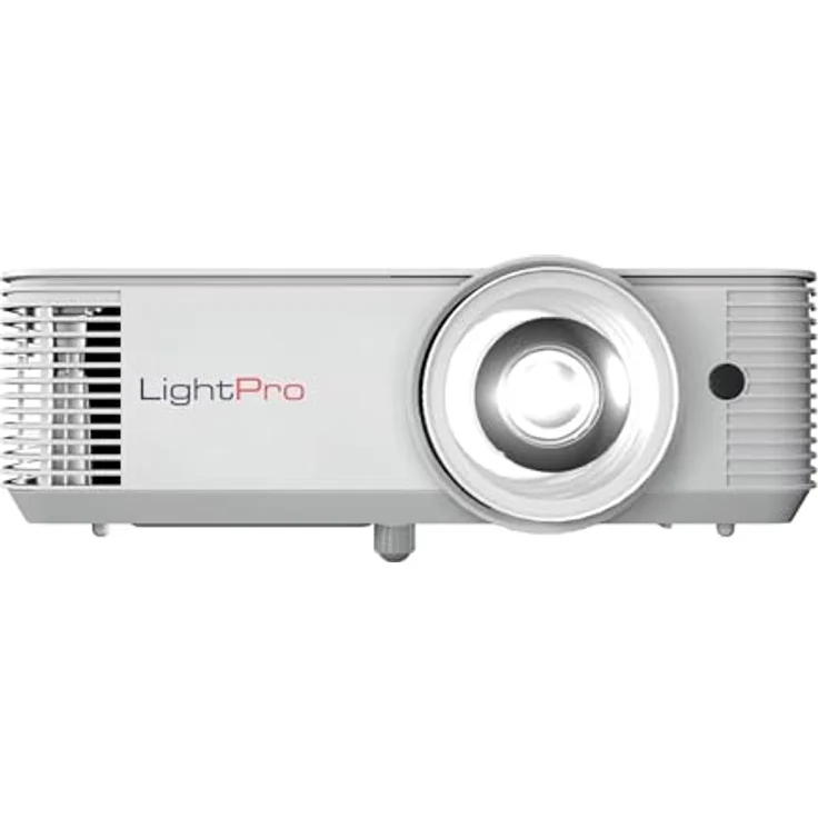 Infocus Genesis IV, WXGA Beamer mit 3800 lm Helligkeit und 0.52:1 Kurzdistanz, Weiss – Bild 1