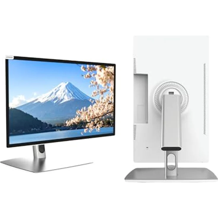 JapanNext JN-IPS2152FHDR-C65W-FLD-T, 21.5" Touchscreen Monitor in Weiß, IPS Full HD (1920x1080), HDR, USB-C Aufladung (65W), Höhen- und Neigungsverstellbar, G-Sync/FreeSync – Bild 2