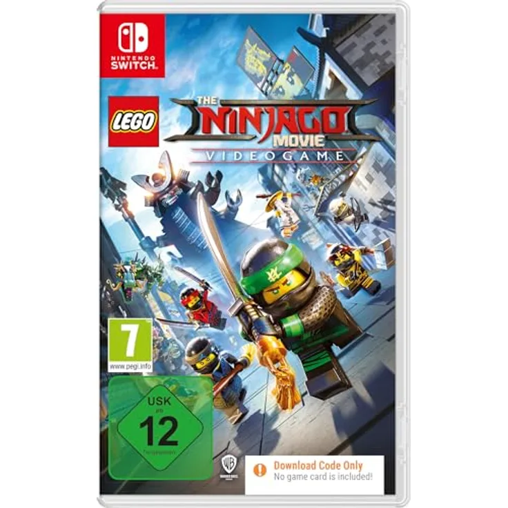 WARNER BROS. ENTERTAINMENT The LEGO NINJAGO Movie Videogame - Nintendo Switch, Action-Adventure-Spiel mit Open-World-Umgebungen und Split-Screen für bis zu 4 Spieler