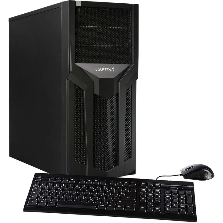 CAPTIVA Workstation I75-757 Intel® Core™ i7 32 GB DDR4-SDRAM 1 TB SSD (75757), PC-Gehäuse Captiva Gaming AG 110, 32 GB DDR4, 1 TB SSD M.2 NVMe
