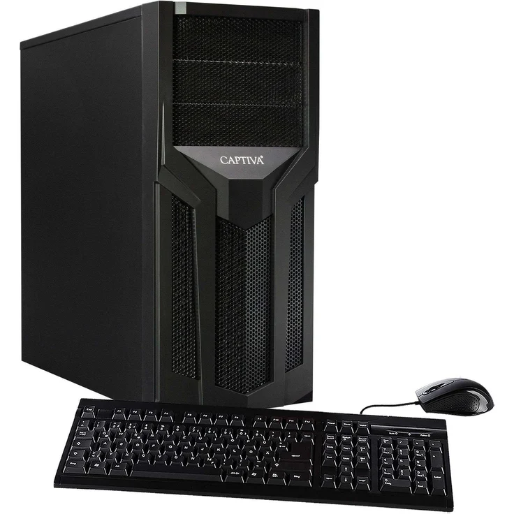 CAPTIVA Workstation I75-757 Intel® Core™ i7 32 GB DDR4-SDRAM 1 TB SSD (75757), PC-Gehäuse Captiva Gaming AG 110, 32 GB DDR4, 1 TB SSD M.2 NVMe