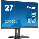 Computer Mouse iiyama ProLite XUB2792HSU-B6 27" IPS LED-Monitor Full-HD 100Hz HDMI DP USB3.2 Höhenverstellung Pivot FreeSync Schwarz