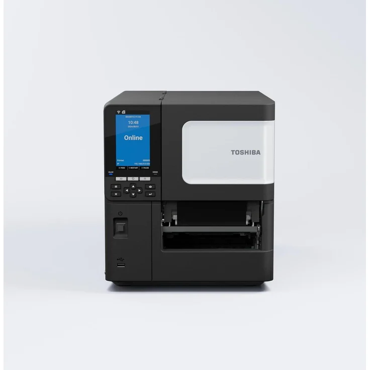 Toshiba Bx410T-Gs02-Qm-S, Etikettendrucker mit hoher Druckgeschwindigkeit und exzellenter Druckqualität