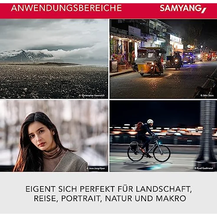 Samyang AF 75 mm F1.8 FE ( Tiny but Premium ) ? Porträt Objektiv Autofokus Vollformat und APS-C Festbrennweite Sony E Mount für Sony A9 II A7 III A6600 A6500 A6400 A6300 A6000 A5100 A5000 Nex Kamera – Bild 4