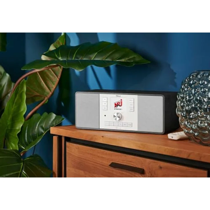 Block Internetradio Harmony Anthrazit, DAB+, FM, Bluetooth, Spotify Connect, 15W, Grau – Bild 2