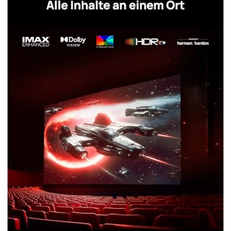 XGIMI Horizon 20 Pro 4K RGB Triple Laser Heimkino Beamer, 4100 ISO Lumen, Google TV, lizenziertes Netflix, Optischer Zoom, Lens Shift, IMAX Enhanced, Dolby Vision, 20.000:1 Kontrast, 300" Display – Bild 3