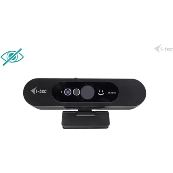 i-tec Solomon WH200 Webcam 2K, Windows Hello Unterstützung, hochwertiges Mikrofon, integrierte Datenschutzabdeckung – Bild 4