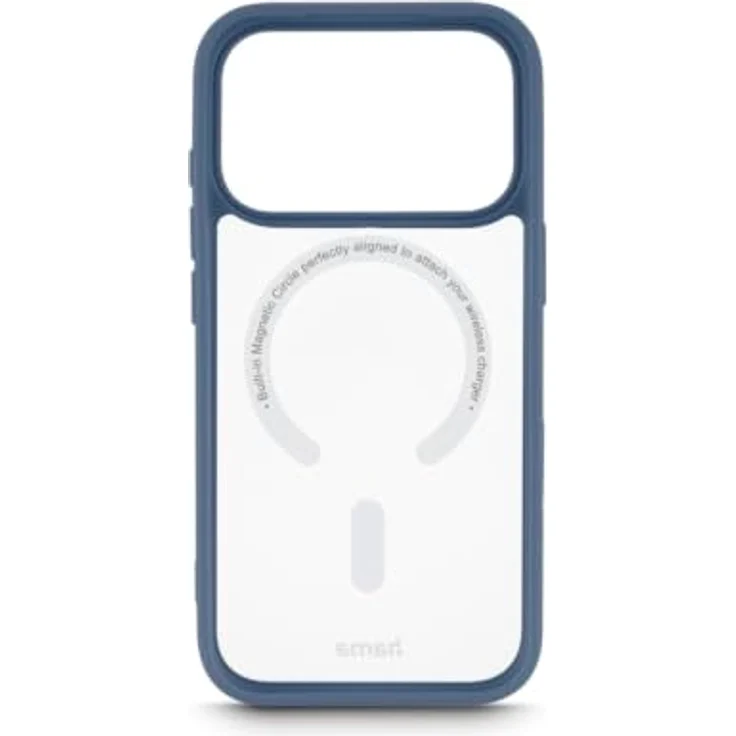 Hama 232451 Frame Protect Cover für Apple iPhone 17 Pro / 18 Pro, magnetisch, transparent, blau – Bild 2