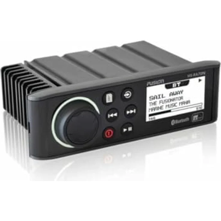 Fusion Marine MS-RA70N, Bluetooth Radio mit USB-Anschluss, 50 W Leistung, Schwarz – Bild 2