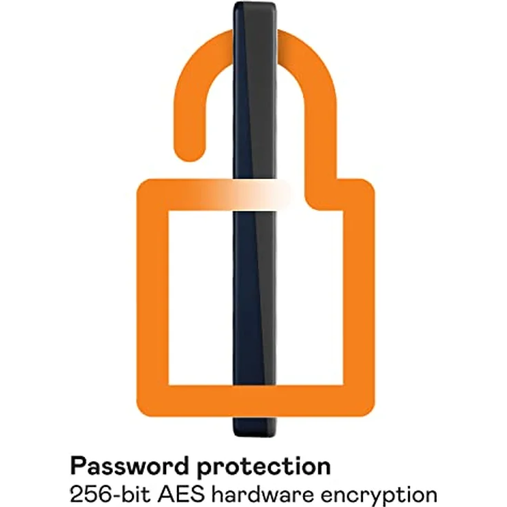 WD My Passport for Mac Externe Festplatte 6 TB (USB-C, Passwortschutz, Mac kompatibel) Mitternachtsblau – Bild 5